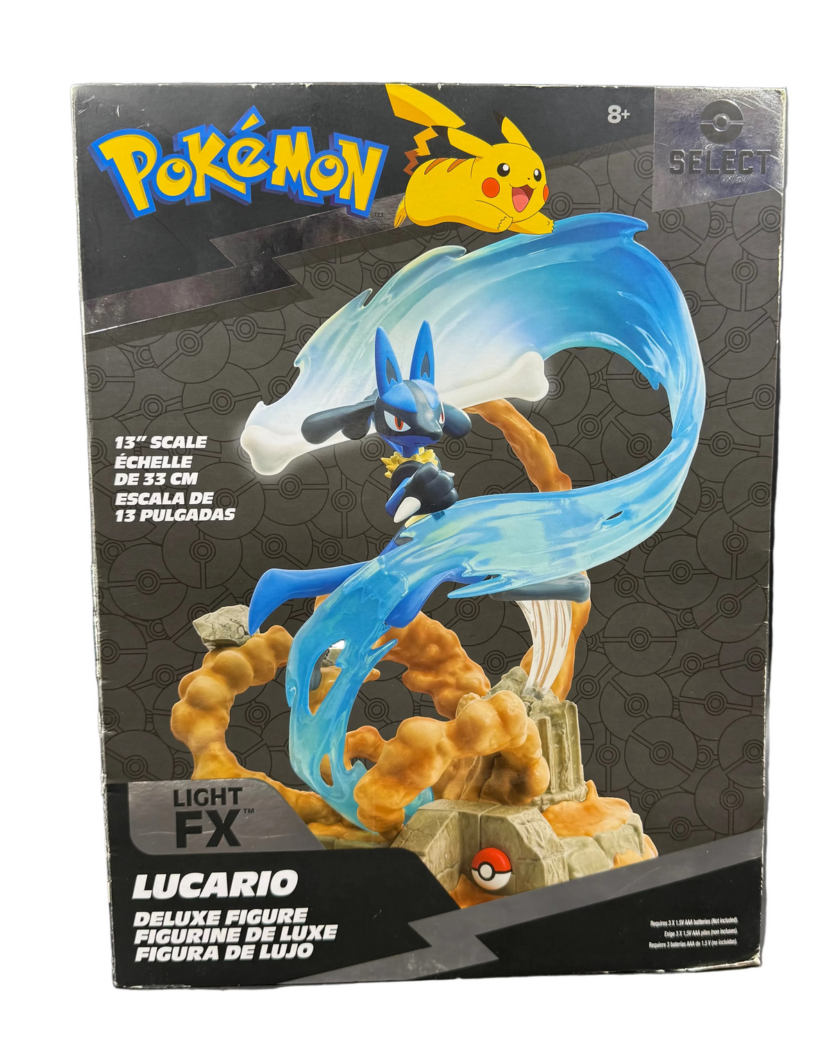 Lucario 13”Scale Deluxe Light FX Figurine
