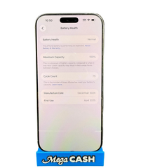Apple IPhone 16 Pro Max 256GB A3296 - Unlocked-