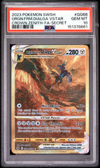Pokémon - PSA 10 Origin Forme Dialga Vstar GG68/GG70