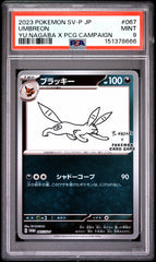 Pokémon - PSA 9 Umbreon 067/SV-P Yu Nagaba