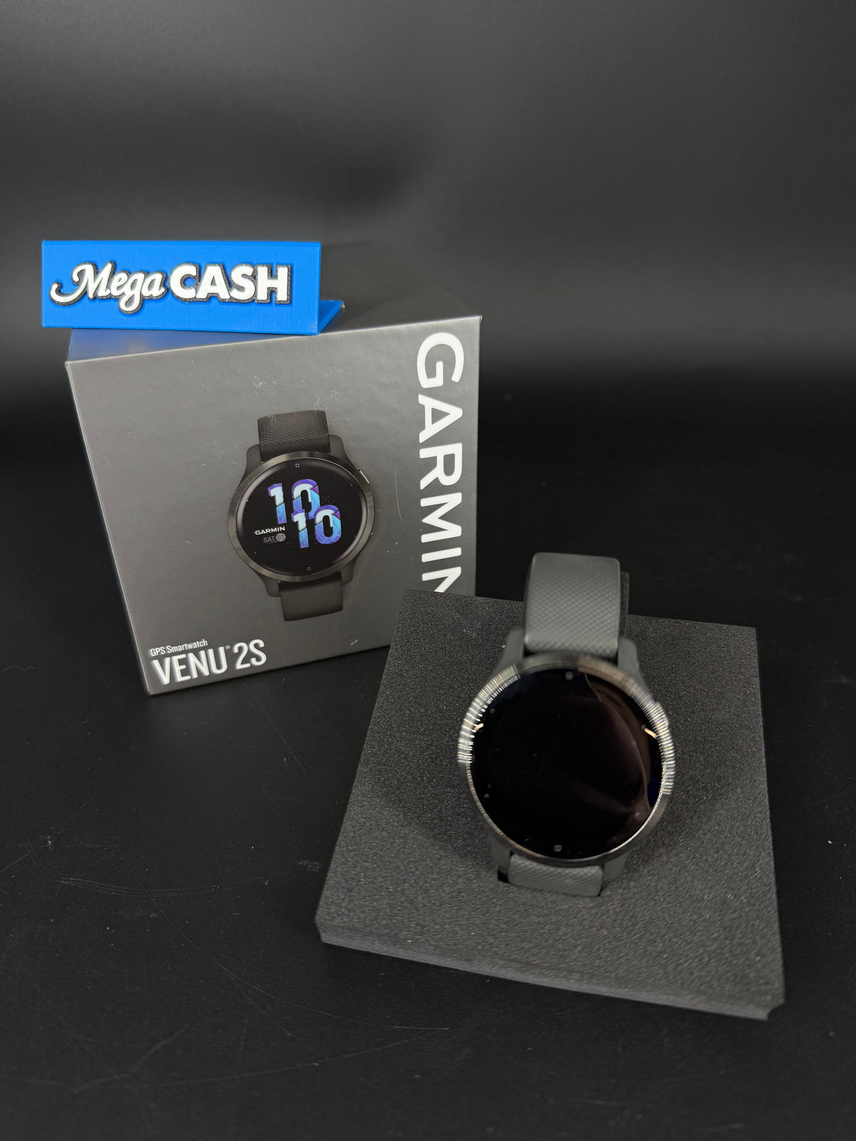Garmin Venu 2S GPS Smartwatch Slate Black A3847