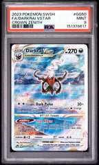 Pokémon - PSA 9 Darkrai Vstar GG50/GG70 Crown Zenith