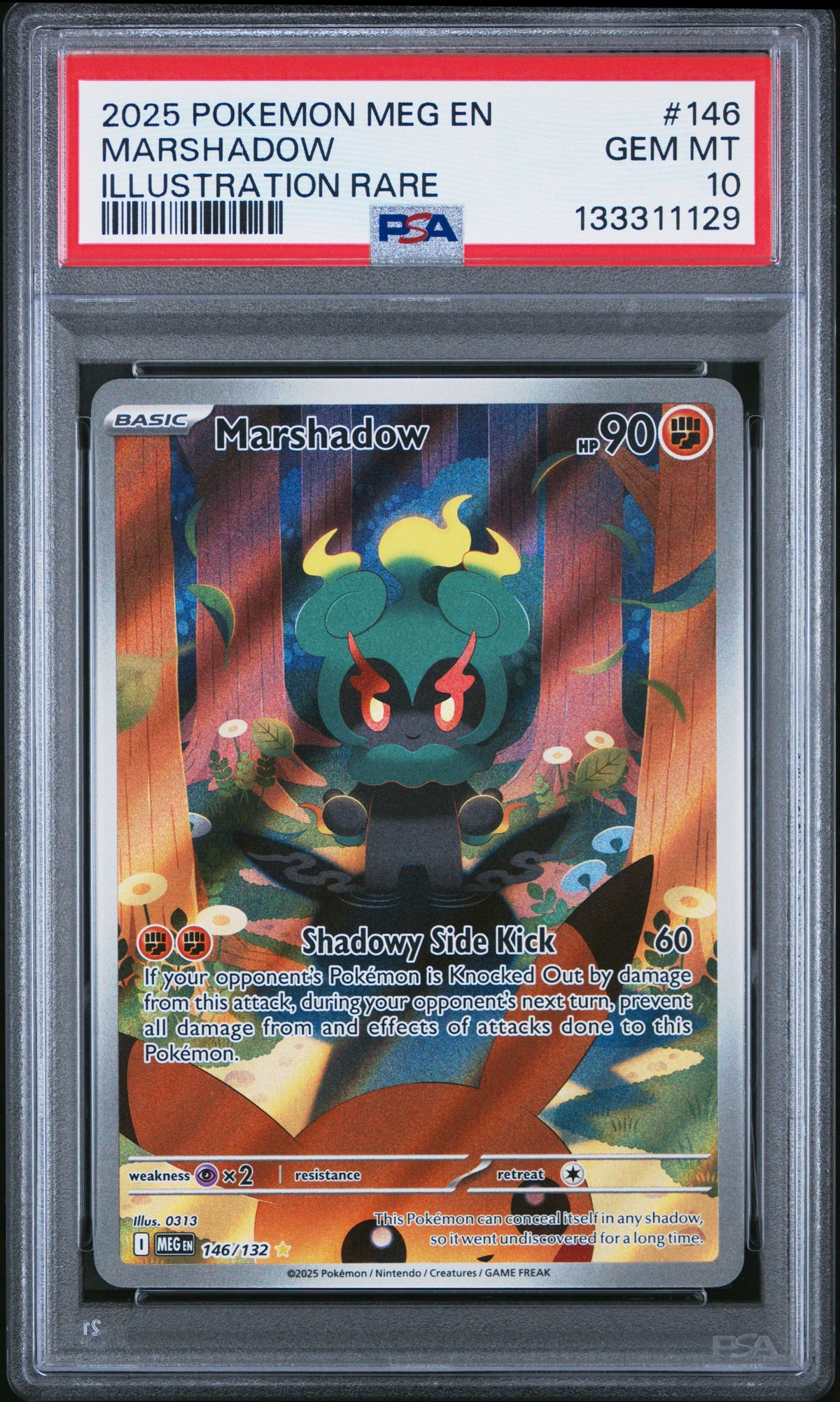 Pokémon - PSA 10 Marshadow 146/132 Mega Evolutions