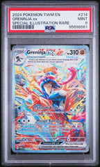 Pokémon - Greninja Ex 214/167 PSA 9 Twlight Masquerade
