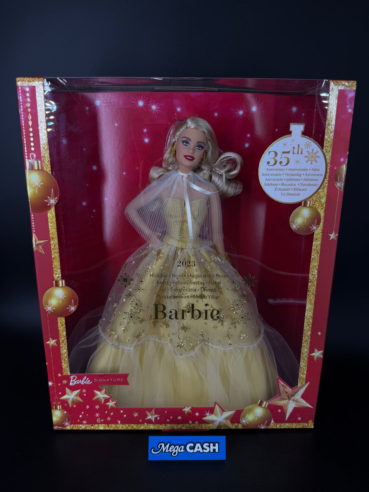 Barbie Holiday 2023 35th Anniversary Edition HJX04