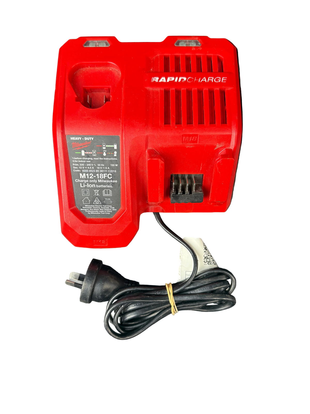 Milwaukee 18V Dual Battery Charger - M12-18FC