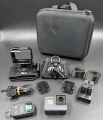 Go Pro - Hero 5 (GOP15218) - With All Accessories - Missing Side Panel - Mild Damages On Body