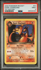Pokémon - Dark Charizard 1ST Edition 21/82 Rocket PSA 9
