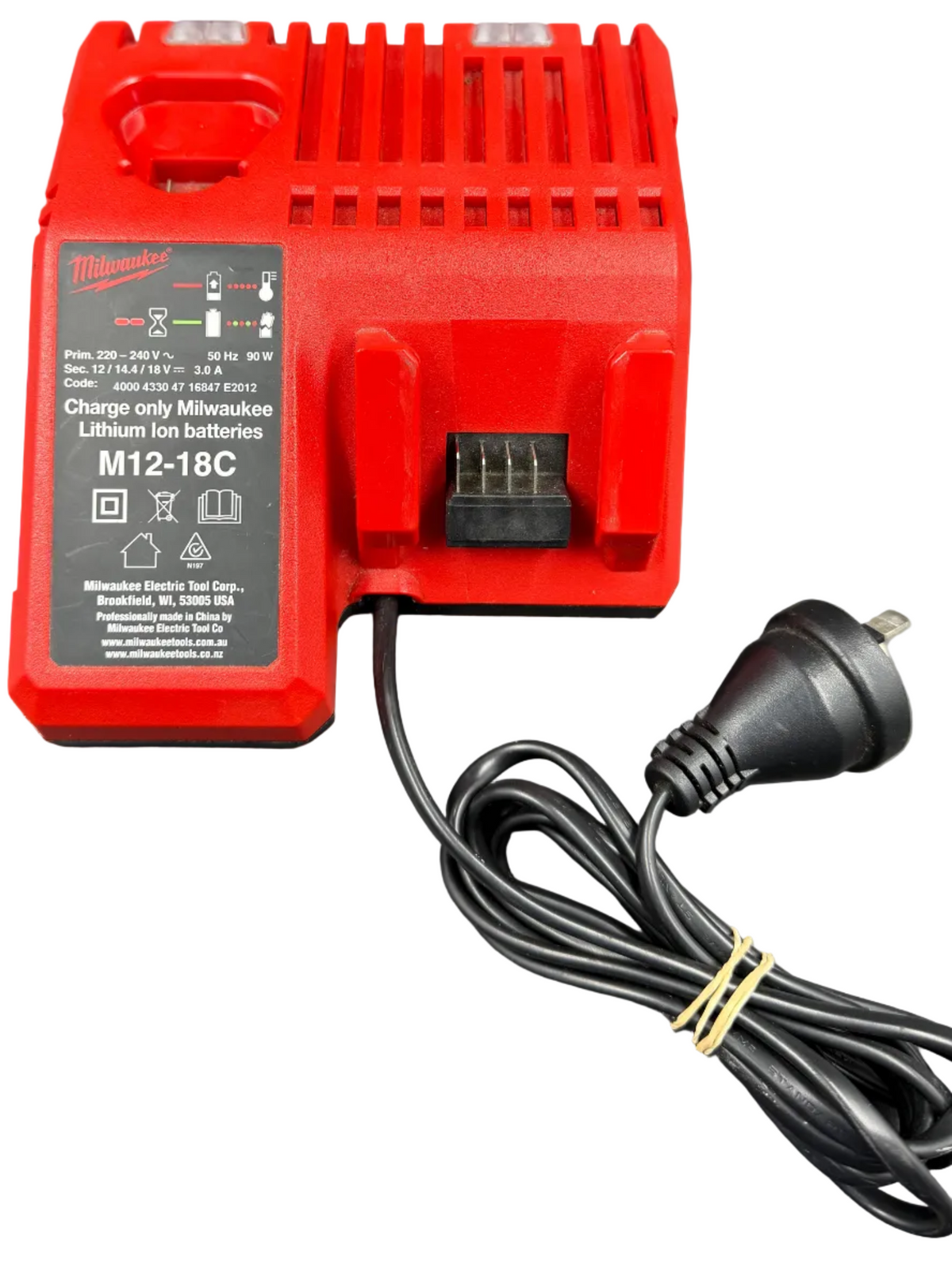 Milwaukee - Lithium Ion Battery Charger - M12-18C