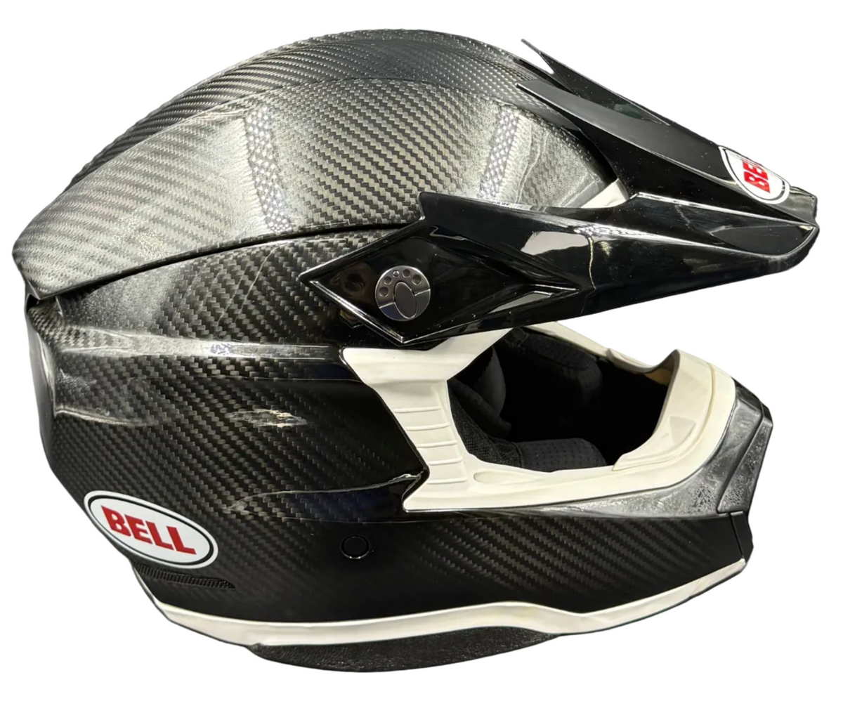 Bell - Motorcycle Helmet - Carbon Fibre Pattern - Size M (57-58cm) - With Bag