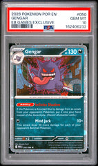 Pokémon - Gengar 050/088 Eb Games Stamp Promo PSA 10