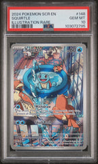 Pokémon - Squirtle 148/142 Stellar Crown PSA 10