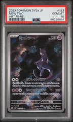 Pokémon - Mewtwo 183/165 S&V 151 (JPN) PSA 10