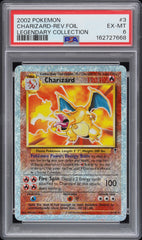 Pokemon - PSA 6 Charizard 3/110 Legendary Collection