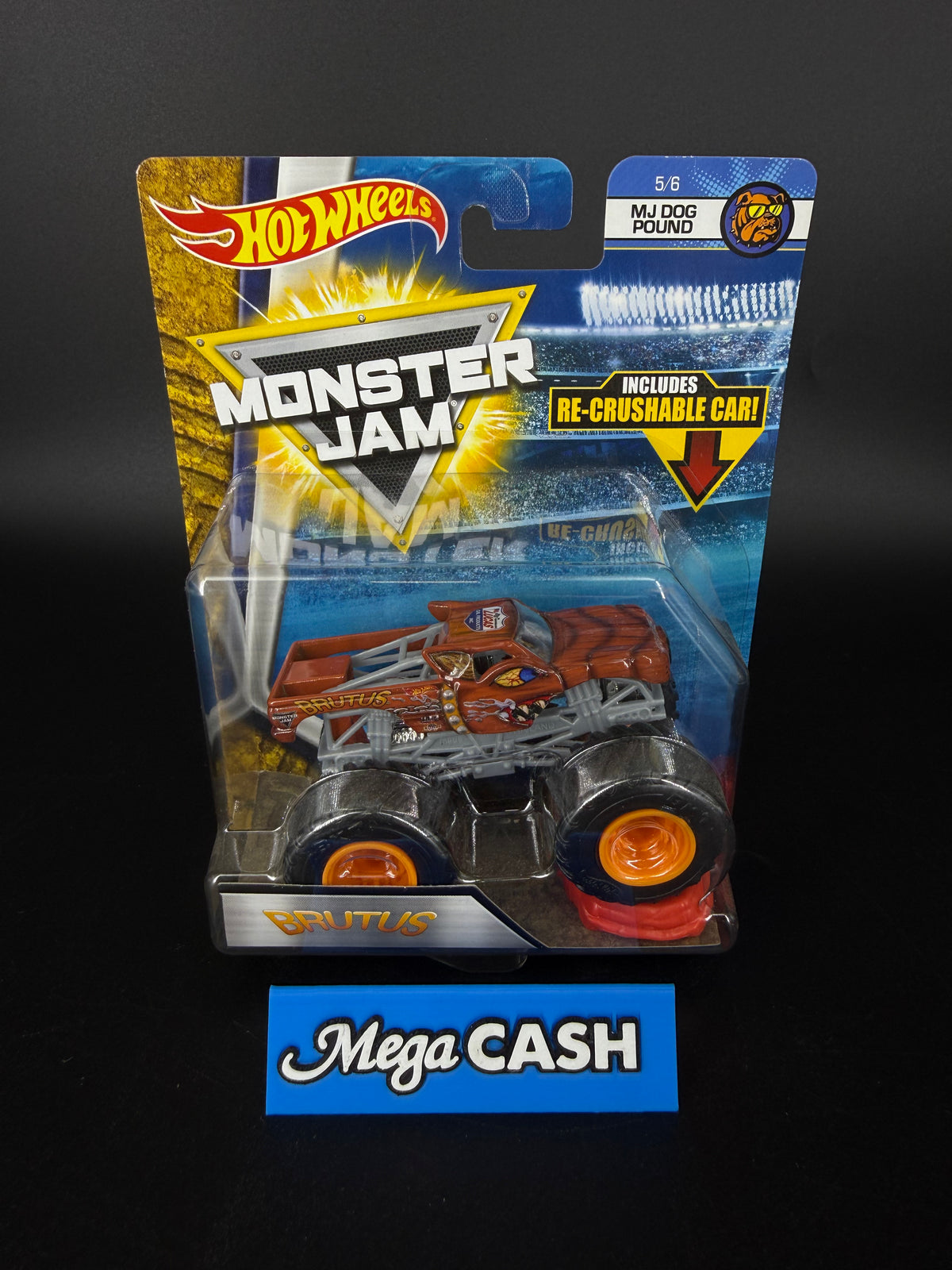 Hot Wheels Monster Jam - Brutus - MJ Dog Pound 5/6