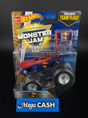 Hot Wheels Monster Jam - Superman - DC Heroes 1/2 - 25th Anniversary