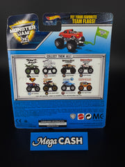 Hot Wheels Monster Jam - Superman - DC Heroes 1/2 - 25th Anniversary