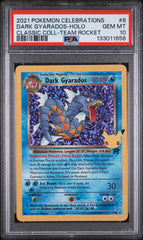 Pokémon - Dark Gyarados 8/82 25TH Anniversary Celebrations PSA 10