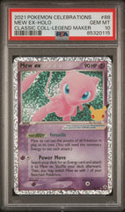 Pokémon - Mew Ex 88/92 Celebrations 25TH PSA 10