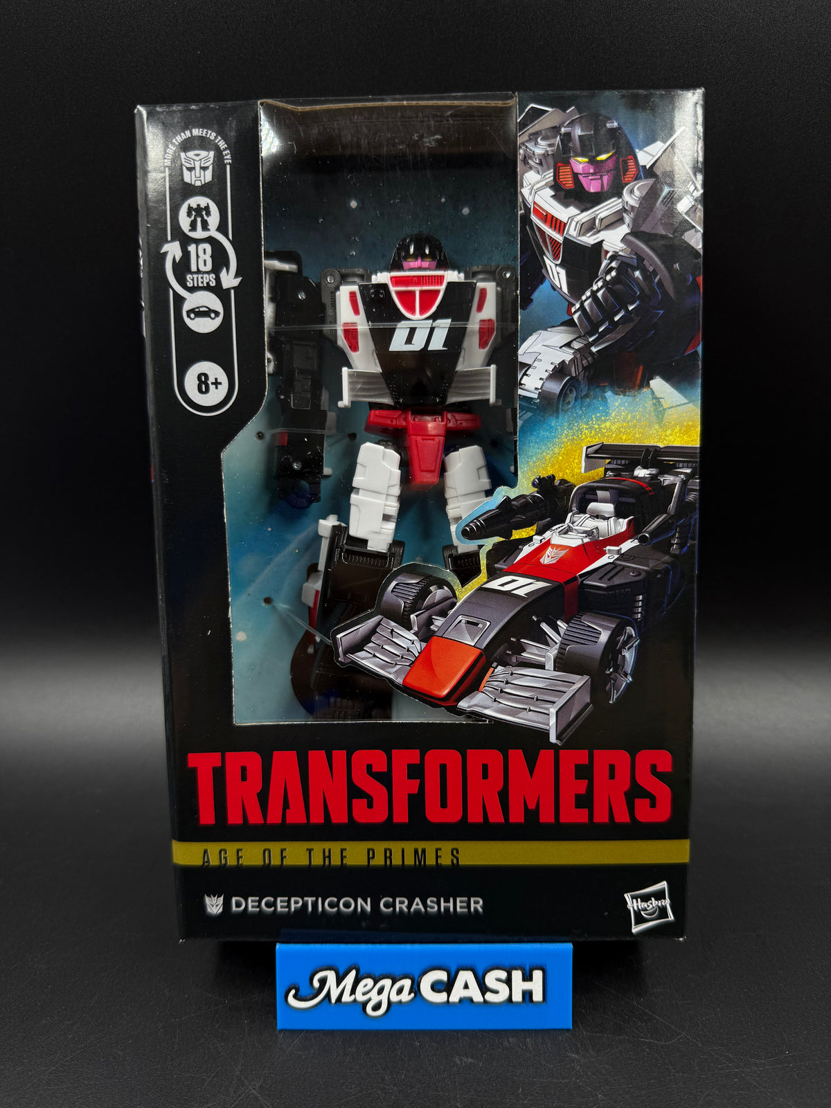 Hasbro Collectable Figurine - Transformers Age of the Primes: Decepticon Crasher