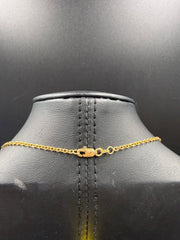 14ct Diamond Necklace 6.7gms