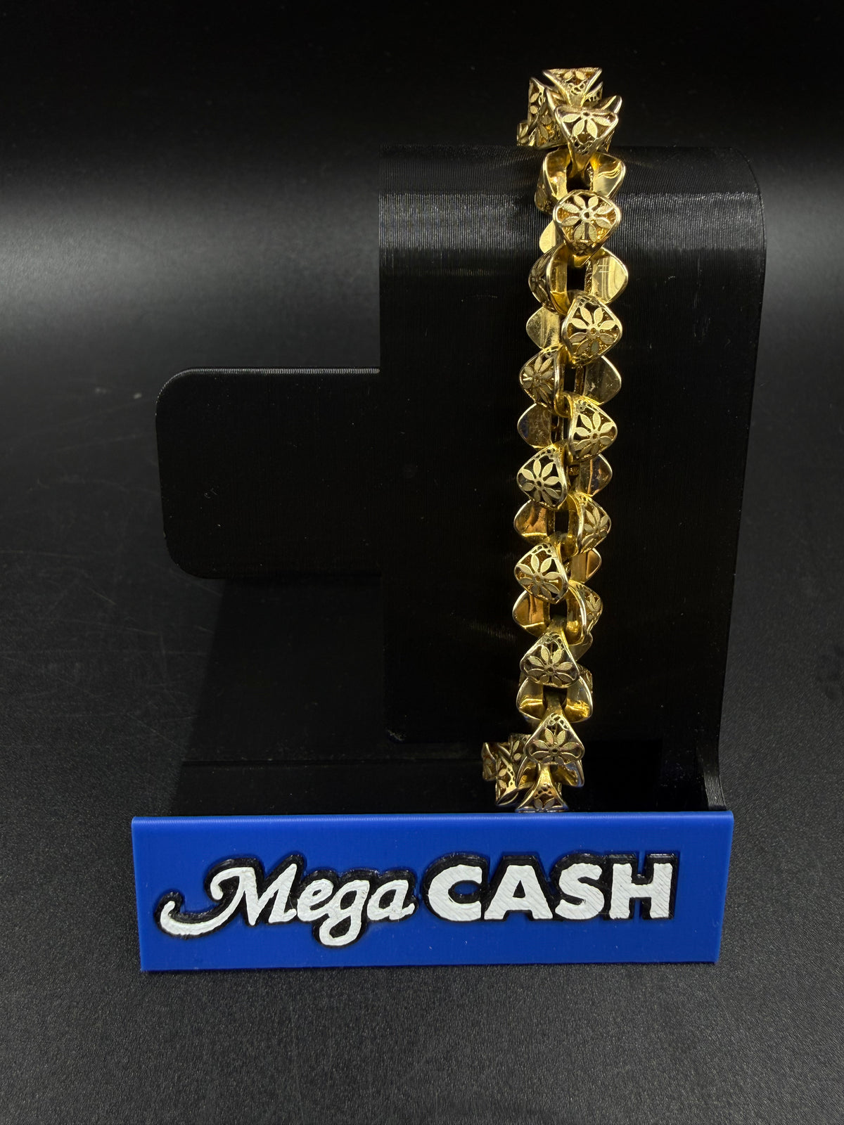 14ct Fancy Bracelet 19.7gms