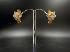 14ct Diamond Earrings 3.7gms