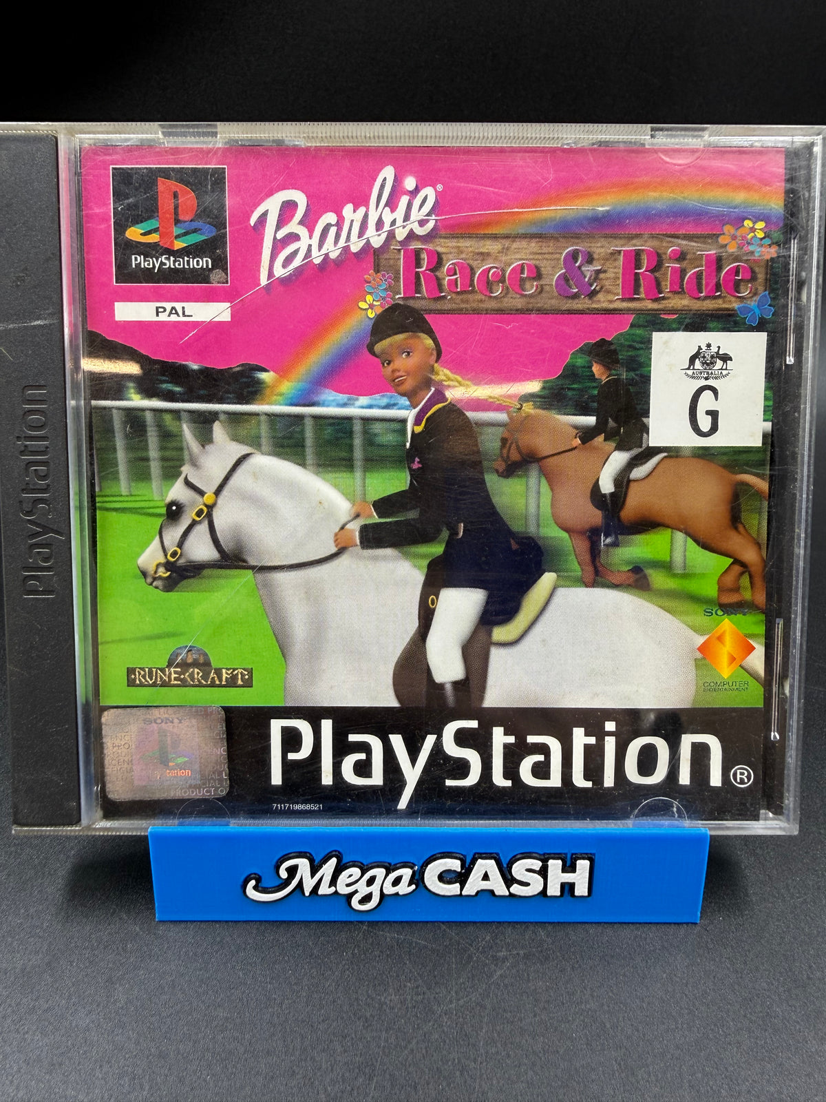 Barbie Race & Ride PlayStation 1/PS1 Game