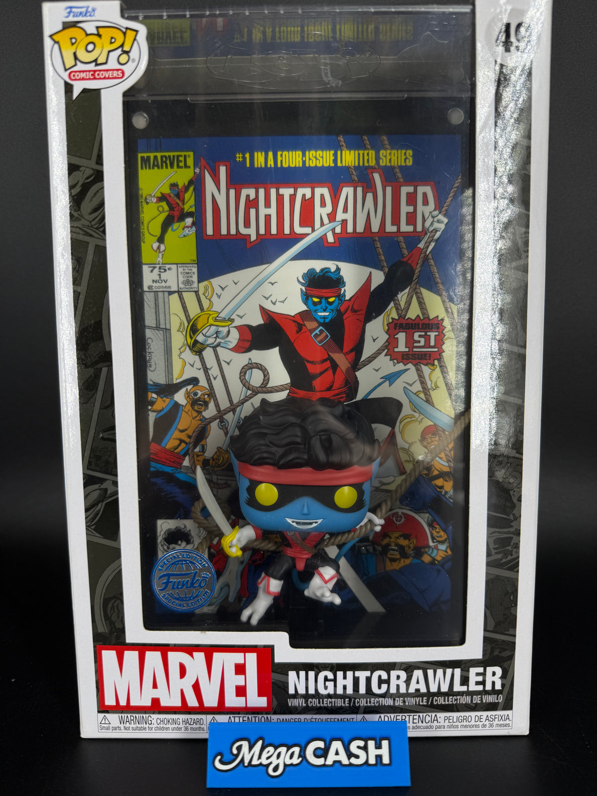 Funko POP! Comic Covers - Marvel Nightcrawler #49