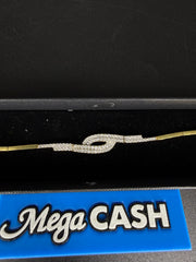 18ct Cubic Bracelet 9.2gms