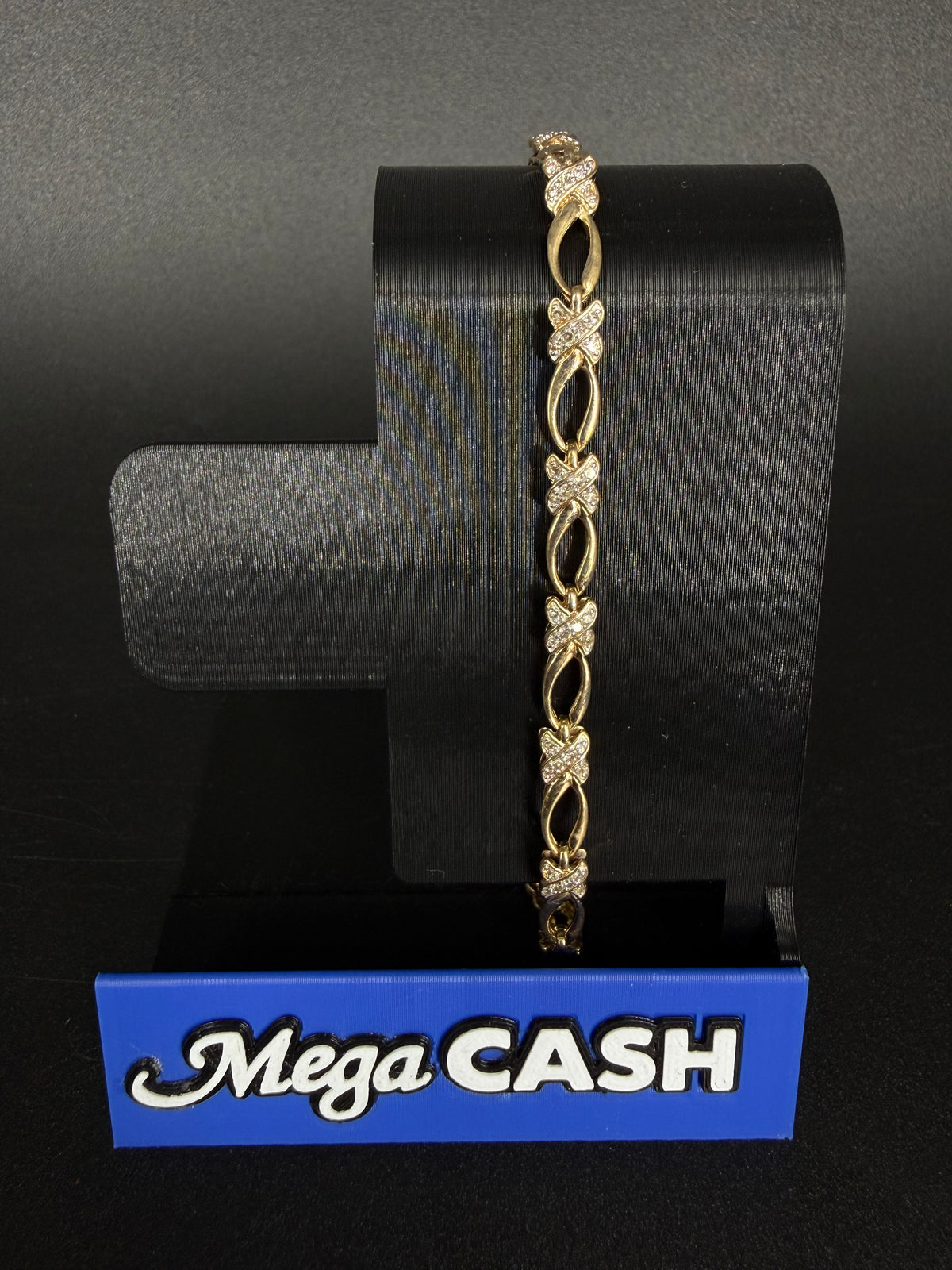 10ct Diamond Bracelet 7.5gms