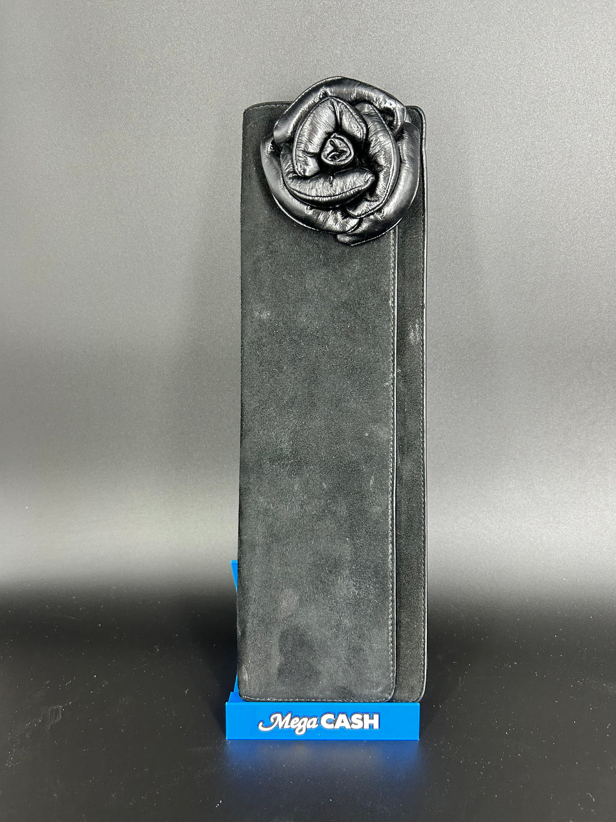 Viktor and Rolf black felt clutch