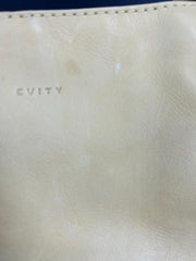 Evity handbag over the shoulder long strapped mustard yellow with tags