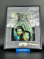 CHROMART Collectables The X files graphic art frame by Topps comics issue #1 - 212/3,500