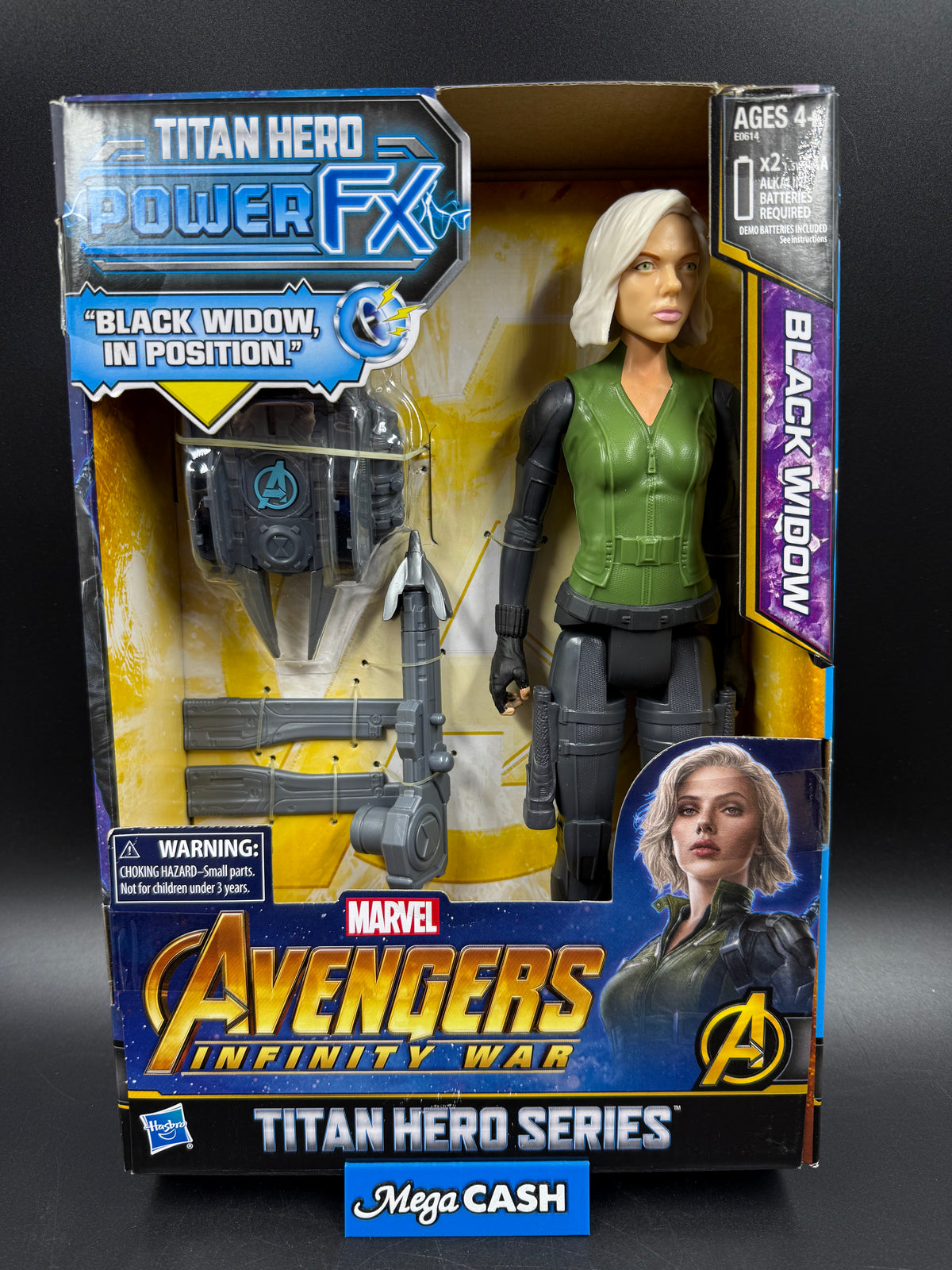 BLACK WIDOW Figurine - Marvel Avengers Infinity War Titan Hero Series Power FX