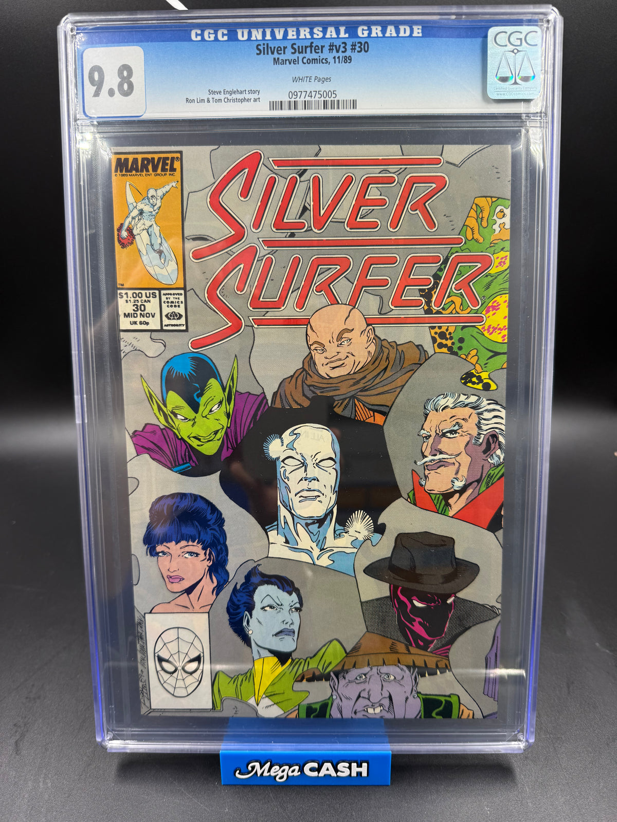 Silver Surfer - COMIC #30 Nov 1989 - CGC 9.8