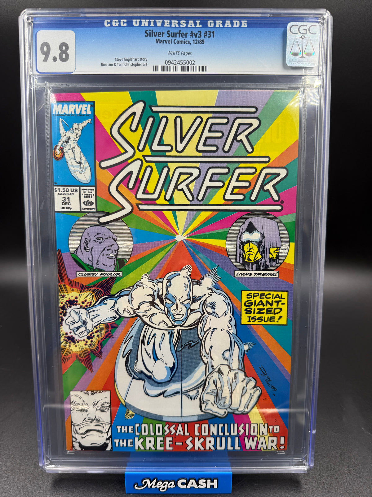 Silver Surfer - COMIC #31 Dec 1989 - CGC 9.8