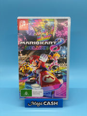 Mario Kart 8 Deluxe - Nintendo Switch Game - W/ Case, Cover & No Manual