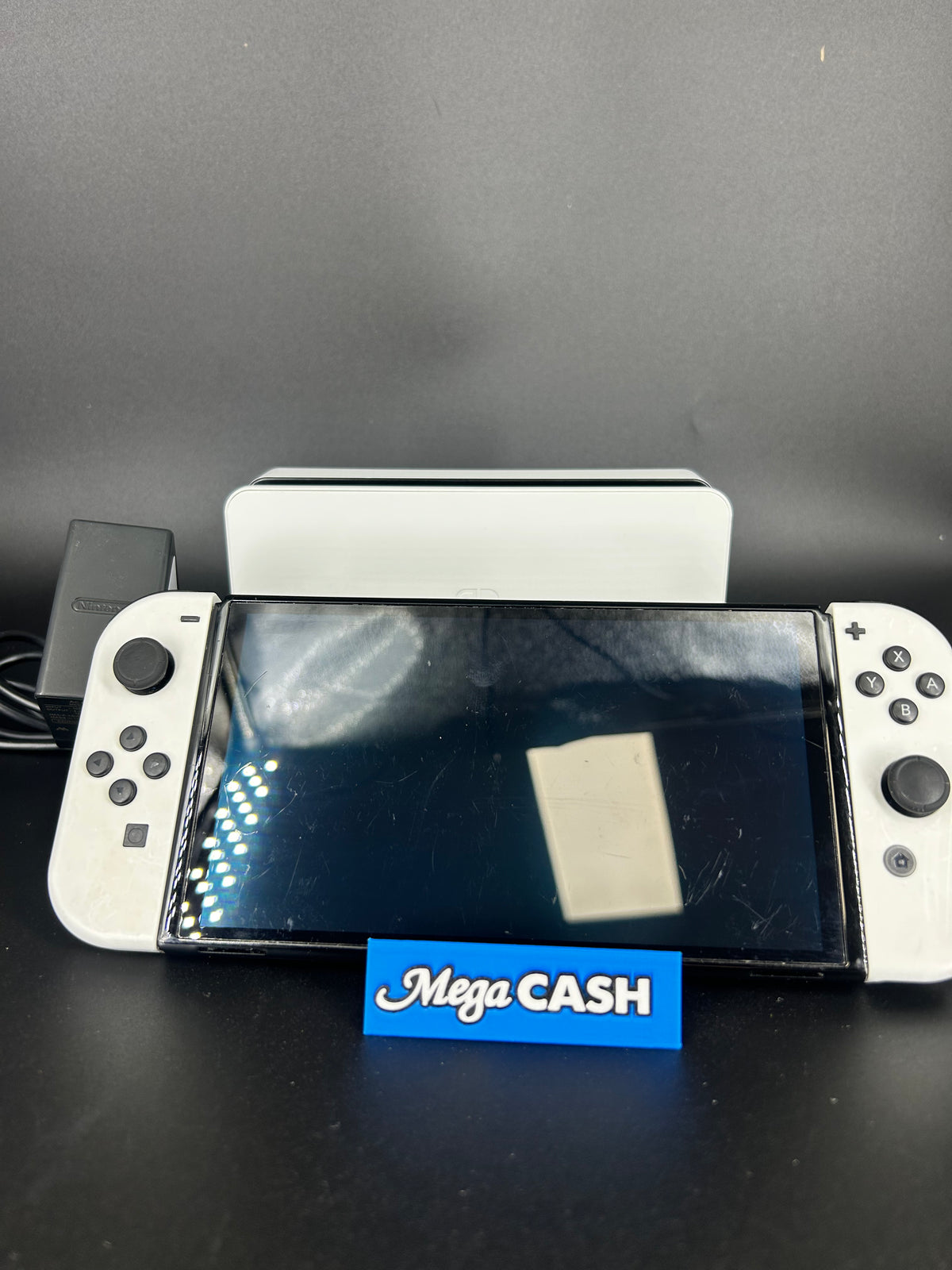 Nintendo switch OLED with dock and original charger