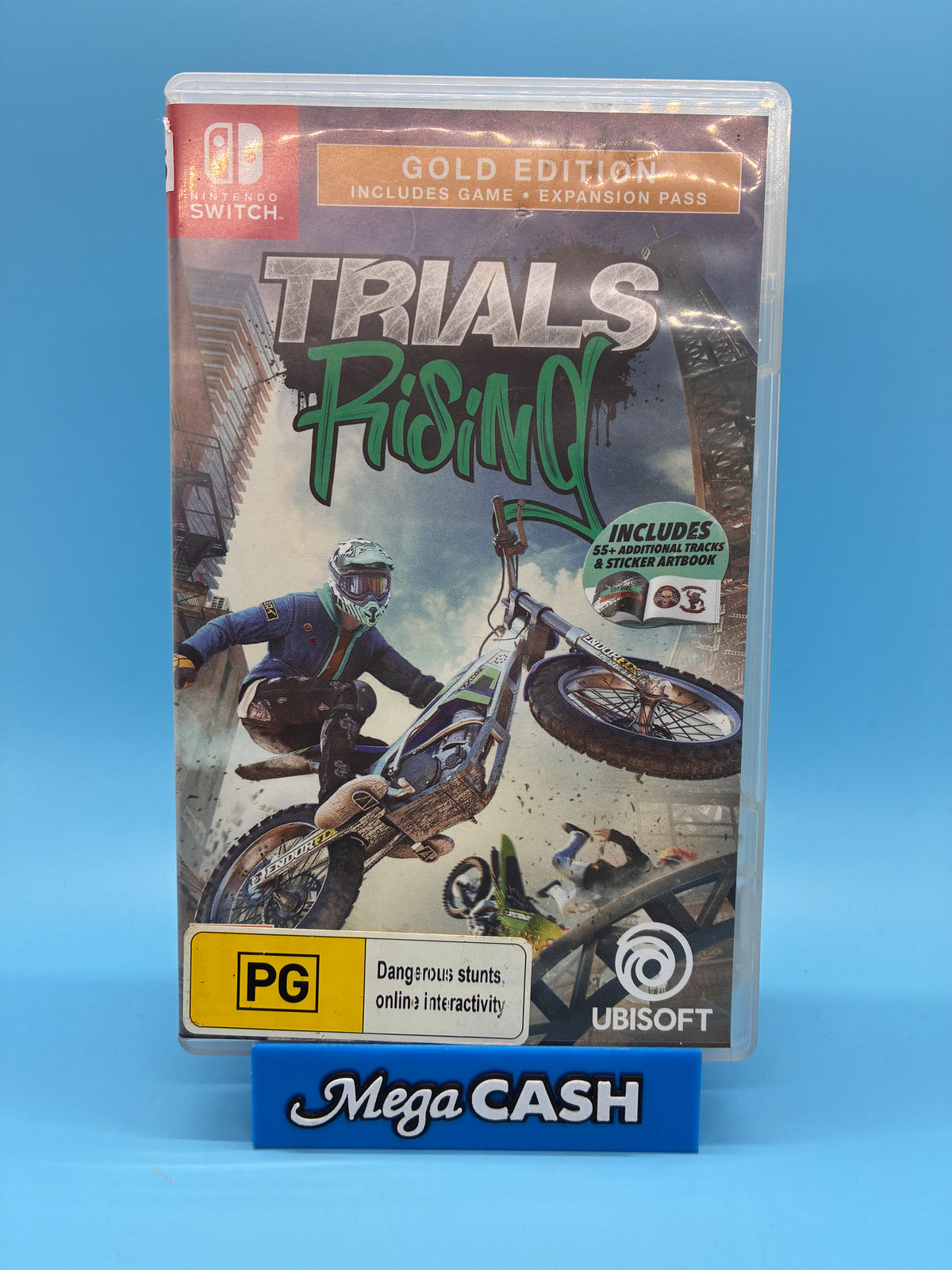 Trial Rising - Nintendo Switch Game - W/ Case No Manual  & No Sticker Artbook