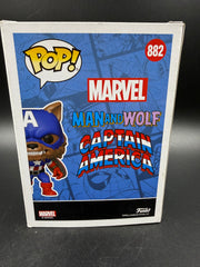 Funko POP! Marvel: Man and Wolf - Capwolf #882