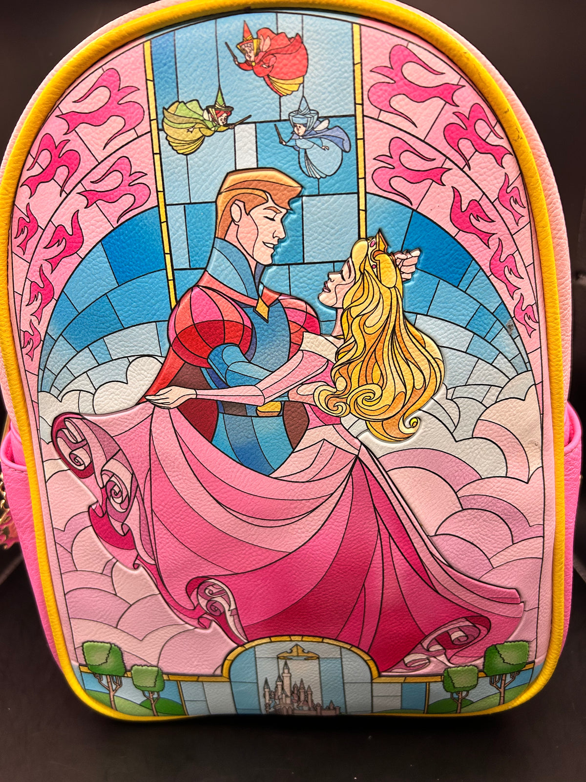 Loungefly Cinderella stained glass mini backpack - original