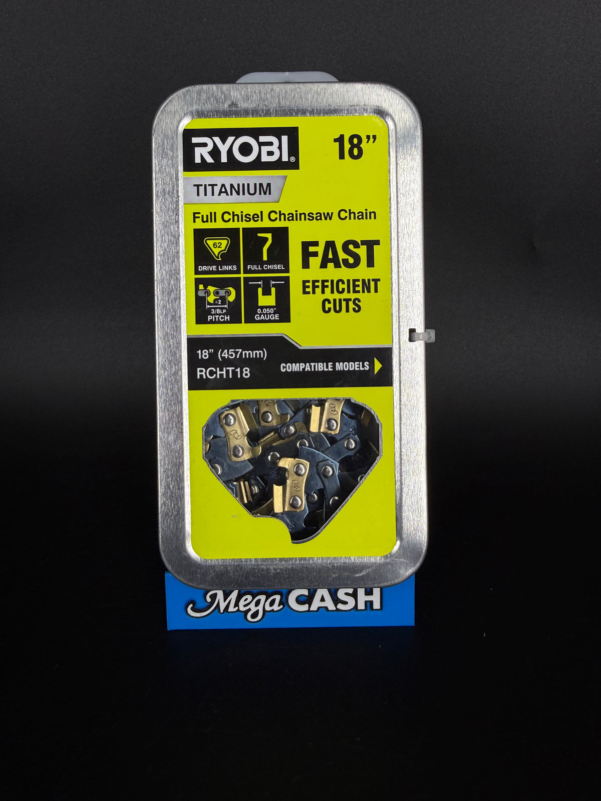 Ryobi 18” Titanium Chainsaw Chain - Sealed