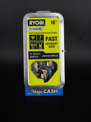 Ryobi 18” Titanium Chainsaw Chain - Sealed