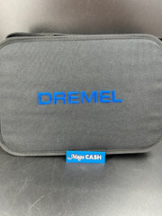 Dremel 824 with charger, 12v battery and small accessories box