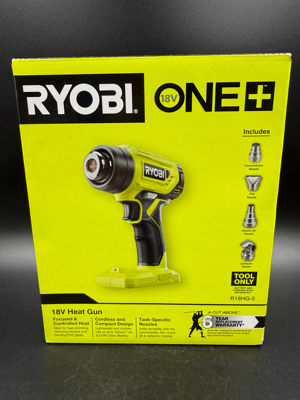 Ryobi One+ 18v Heat Gun R18HG-0