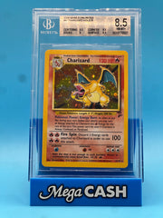 BGS 8.5 BASE SET 2 CHARIZARD HOLO 4/130