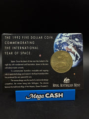 1992 RAM $5 Coin Commemorating the International Year of Space