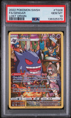 Pokemon- Gengar FA TG06/TG30    PSA 10 - Lost Origin
