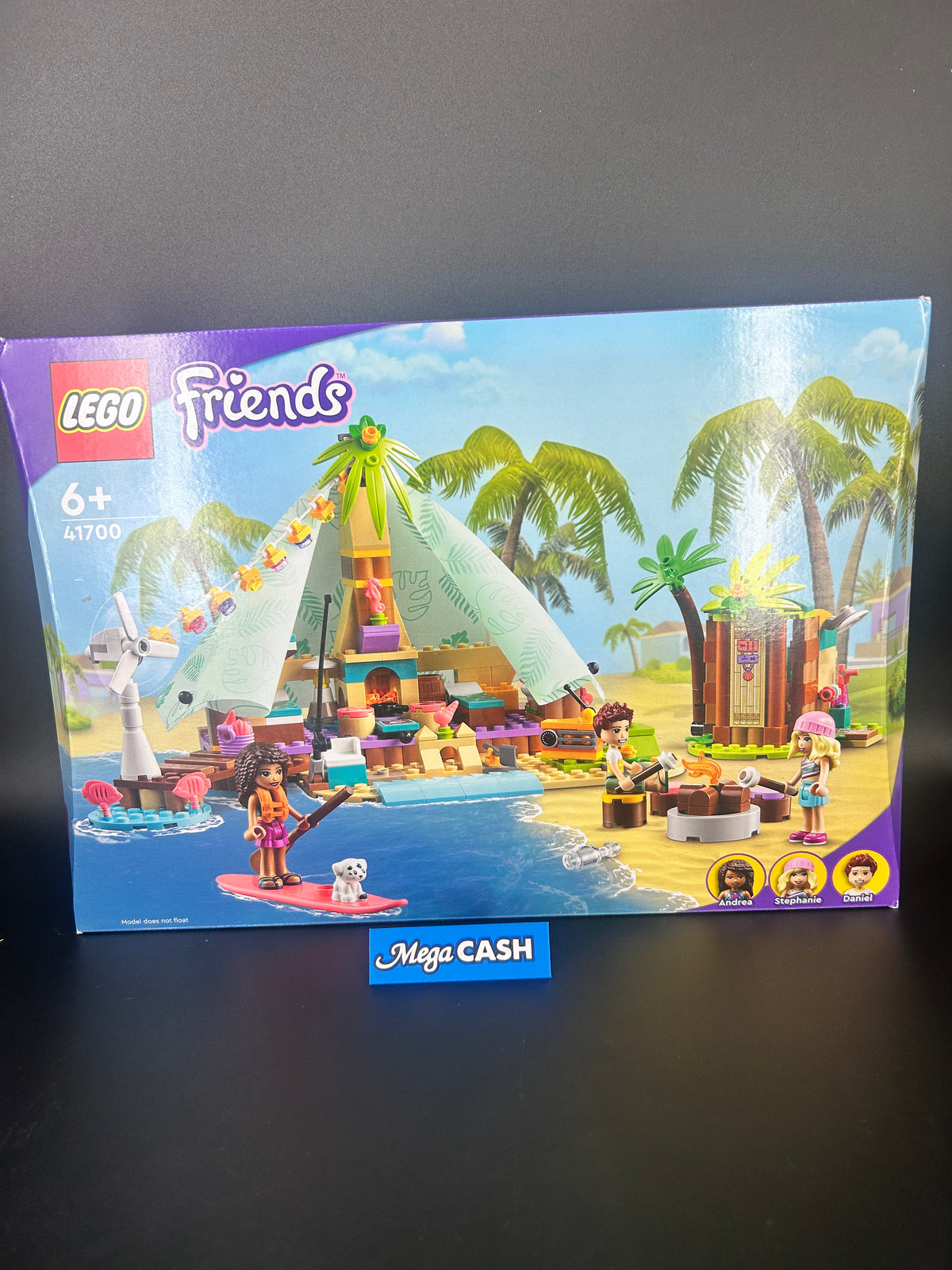 Lego friends beach glamping 41700